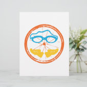 Triathlon fun design (Standing Front)