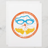 Triathlon fun design (Front/Back)