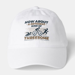 Triathlon Funny Different Kind of Threesome Hat
