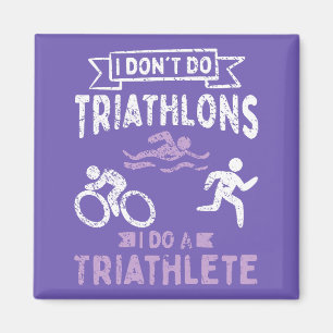 Triathlon Funny  Magnet