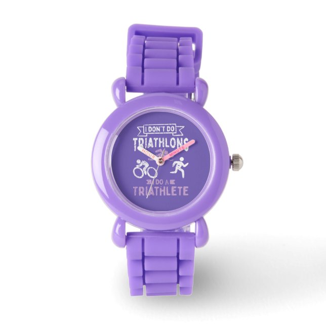 Triathlon Funny  Watch (Front)