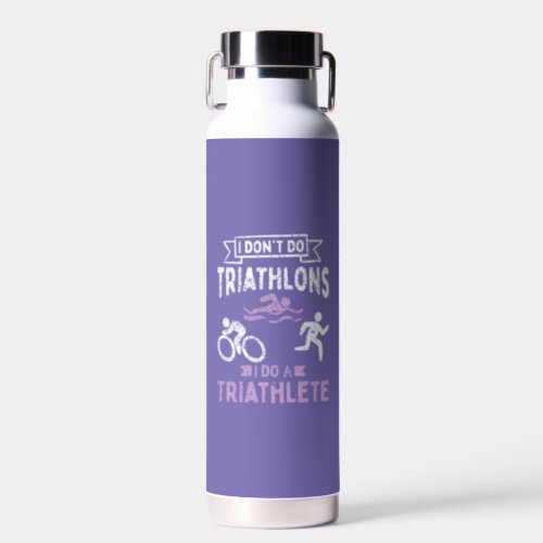 Triathlon Funny  Water Bottle