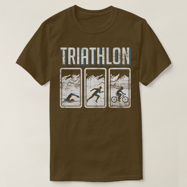 Triathlon hobby 1 T-Shirt (Design Front)