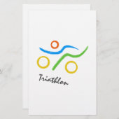 Triathlon logo (Front/Back)