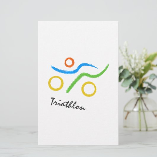 Triathlon logo (Standing Front)