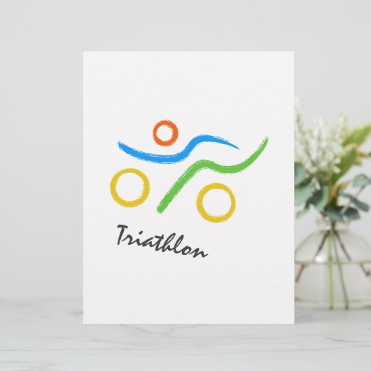 Triathlon logo (Standing Front)