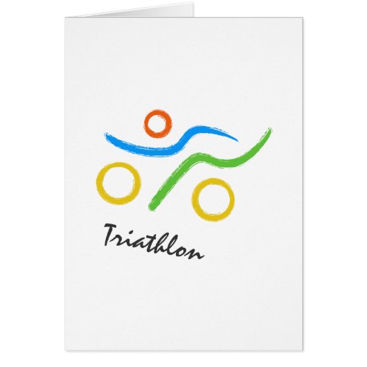 Triathlon logo cards (Front)