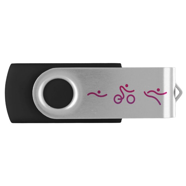 Triathlon logo flash drive (Front)