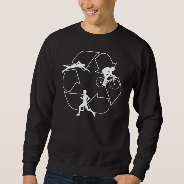 Triathlon Man Sweatshirt (Front)