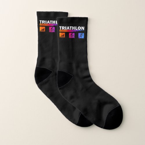 Triathlon Mastering the Swim Bike Run Socks