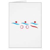 Triathlon modern cool logo (Front)