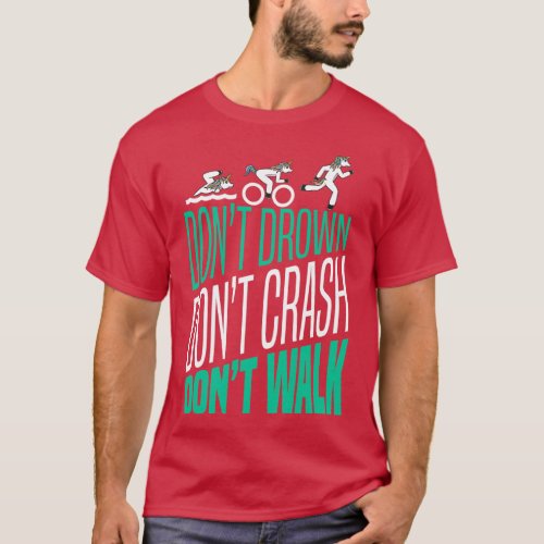 Triathlon Motif for Triathletes 19 T_Shirt