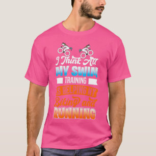 Triathlon Motif for Triathletes 22 T-Shirt