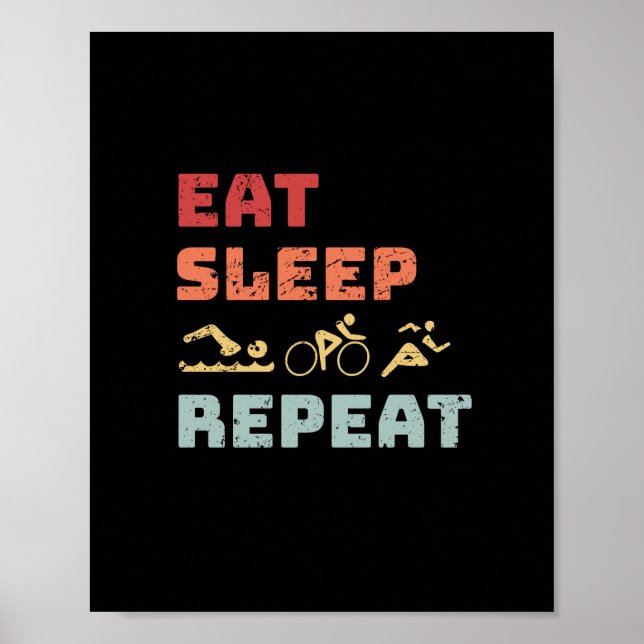 Triathlon Poster (Front)