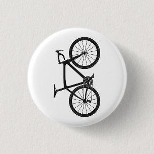 Triathlon Road Bike T Shirt Bicycle Rider Gift Cyc Button