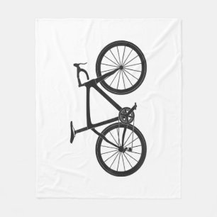 Triathlon Road Bike T Shirt Bicycle Rider Gift Cyc Fleece Blanket