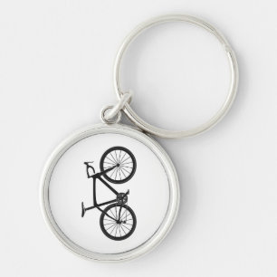 Triathlon Road Bike T Shirt Bicycle Rider Gift Cyc Keychain
