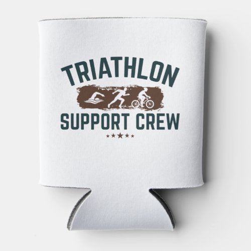 Triathlon Support Crew Family Coach Can Cooler