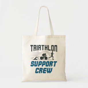 Triathlon Support Crew Tote Bag