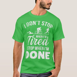 Triathlon Swimmer Cyclist Runner T-Shirt