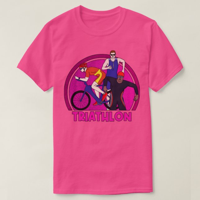 Triathlon T-Shirt (Design Front)