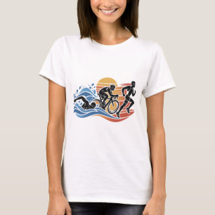 Triathlon T-Shirt – Swimming Cycling Running