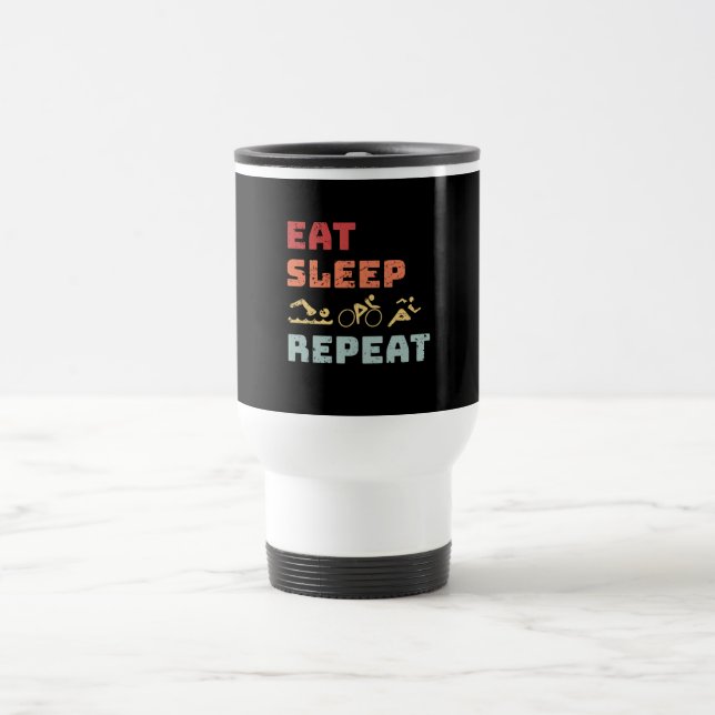 Triathlon Travel Mug (Center)