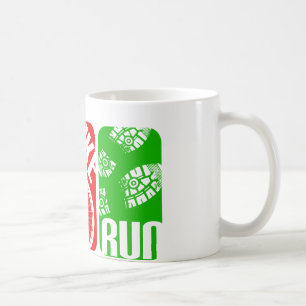 Triathlon TRI Color Blocks Coffee Mug
