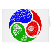 Triathlon TRI Yin Yang (Front Horizontal)