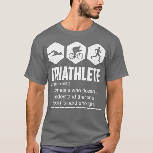 Triathlon Triathlete Gift T_Shirt
