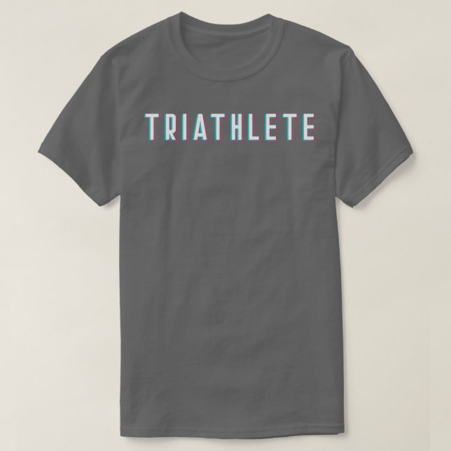 Triathlon triathlete sports gift 12 T-Shirt (Design Front)