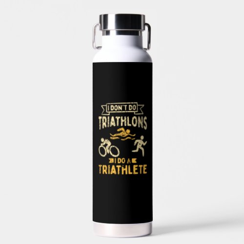 Triathlon Triathlete  Water Bottle