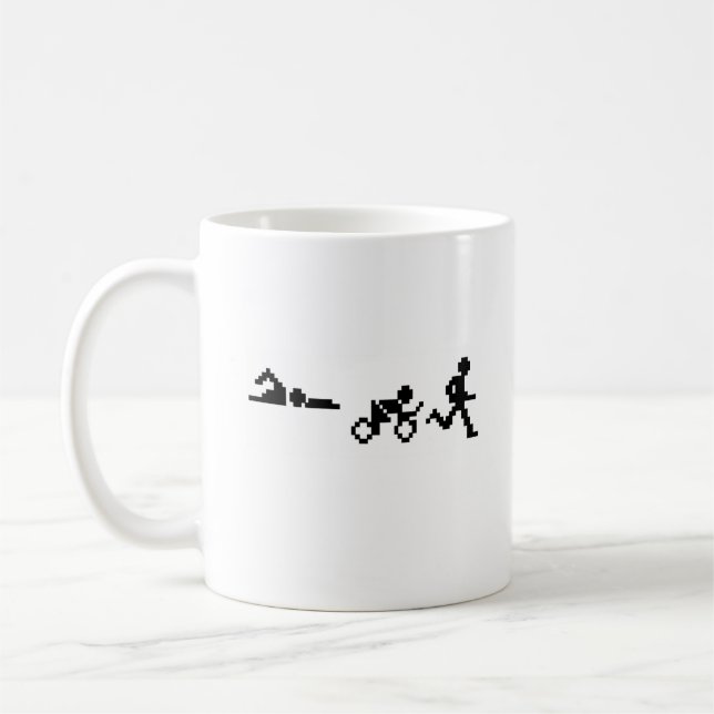 Triathlon, Triathlon Coffee Mug (Left)
