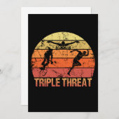 Triathlon Triple Threat Vintage (Front/Back)