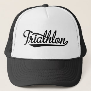 triathlon trucker hat