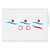 Triathlon unique gift (Front Horizontal)