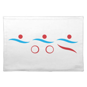 Triathlon unique gift placemat