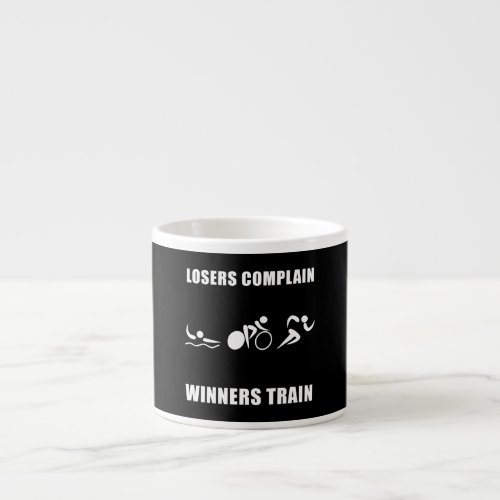 Triathlon Winners Train Espresso Cup