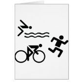 Triatholon - running swimming cycling (Front)