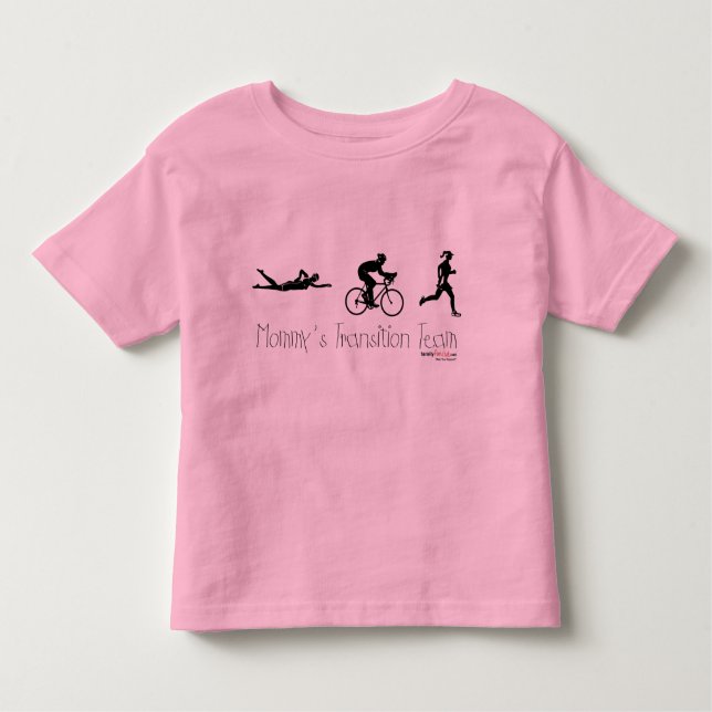 Triatlon Transition Team Toddler T-shirt (Front)