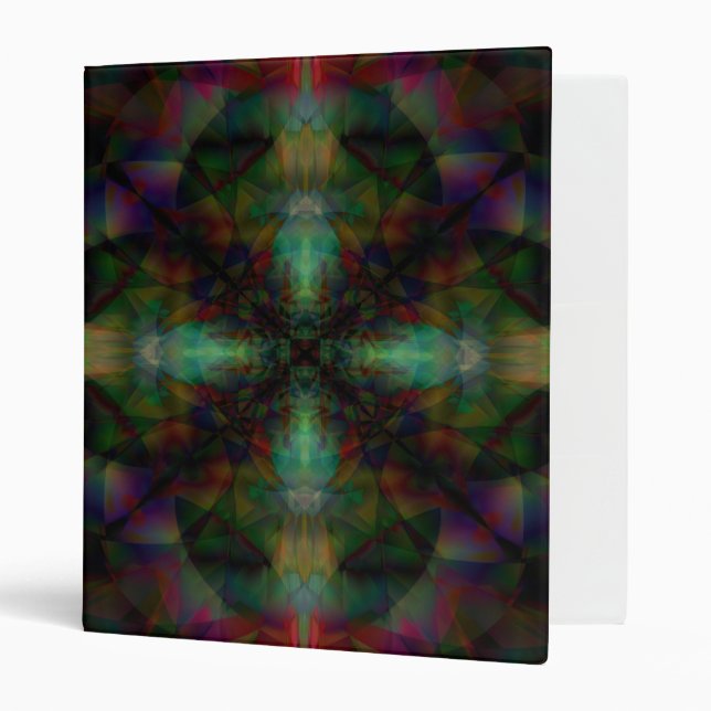 Tribal 3 Ring Binder (Front/Inside)