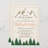 Tribal Adventure Baby Shower Invitation (Front/Back)