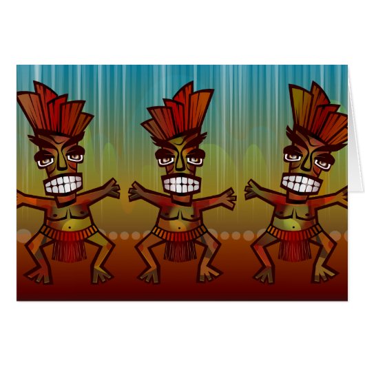 Tribal African Dance (Front Horizontal)