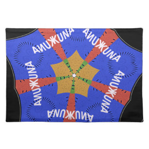 Tribal African Design: Hakuna Matata Cloth Placemat