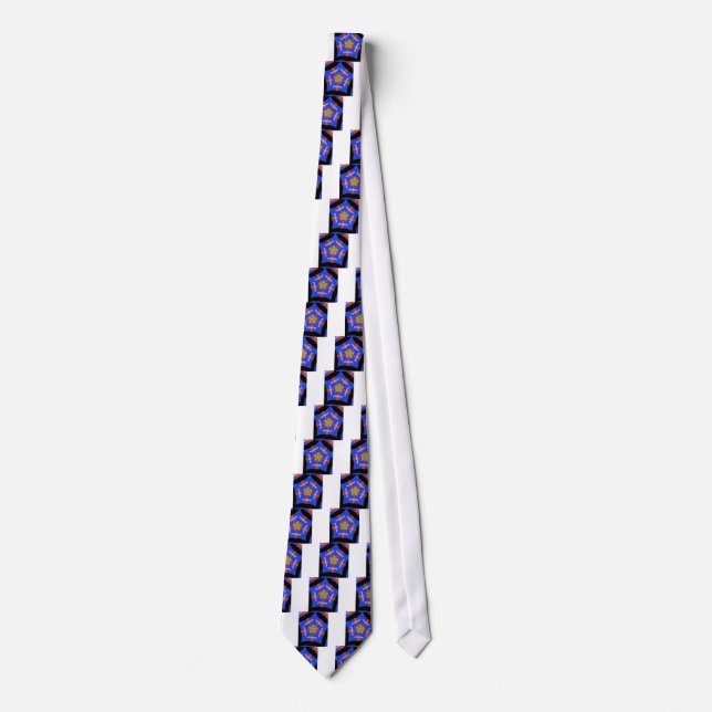 Tribal African Design: Hakuna Matata Neck Tie (Front)