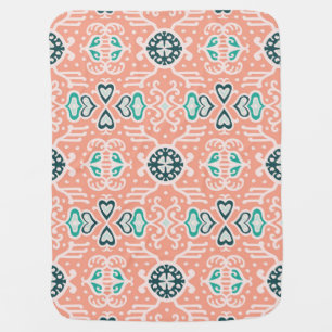 Tribal African, Seamless Aztec Pattern. Baby Blanket