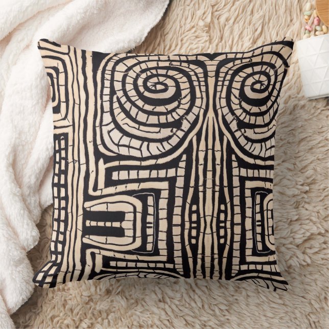 TRIBAL AFRICAN THROW PILLOW (Blanket)