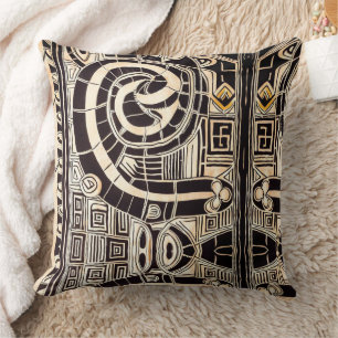 TRIBAL AFRICAN THROW PILLOW
