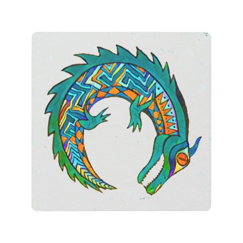 Tribal Alligator Art