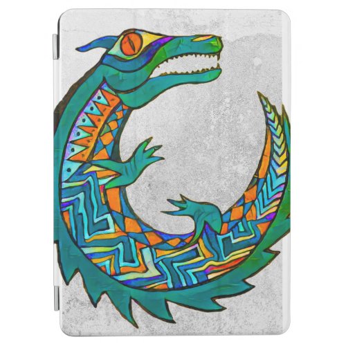 Tribal Alligator Art iPad Air Cover